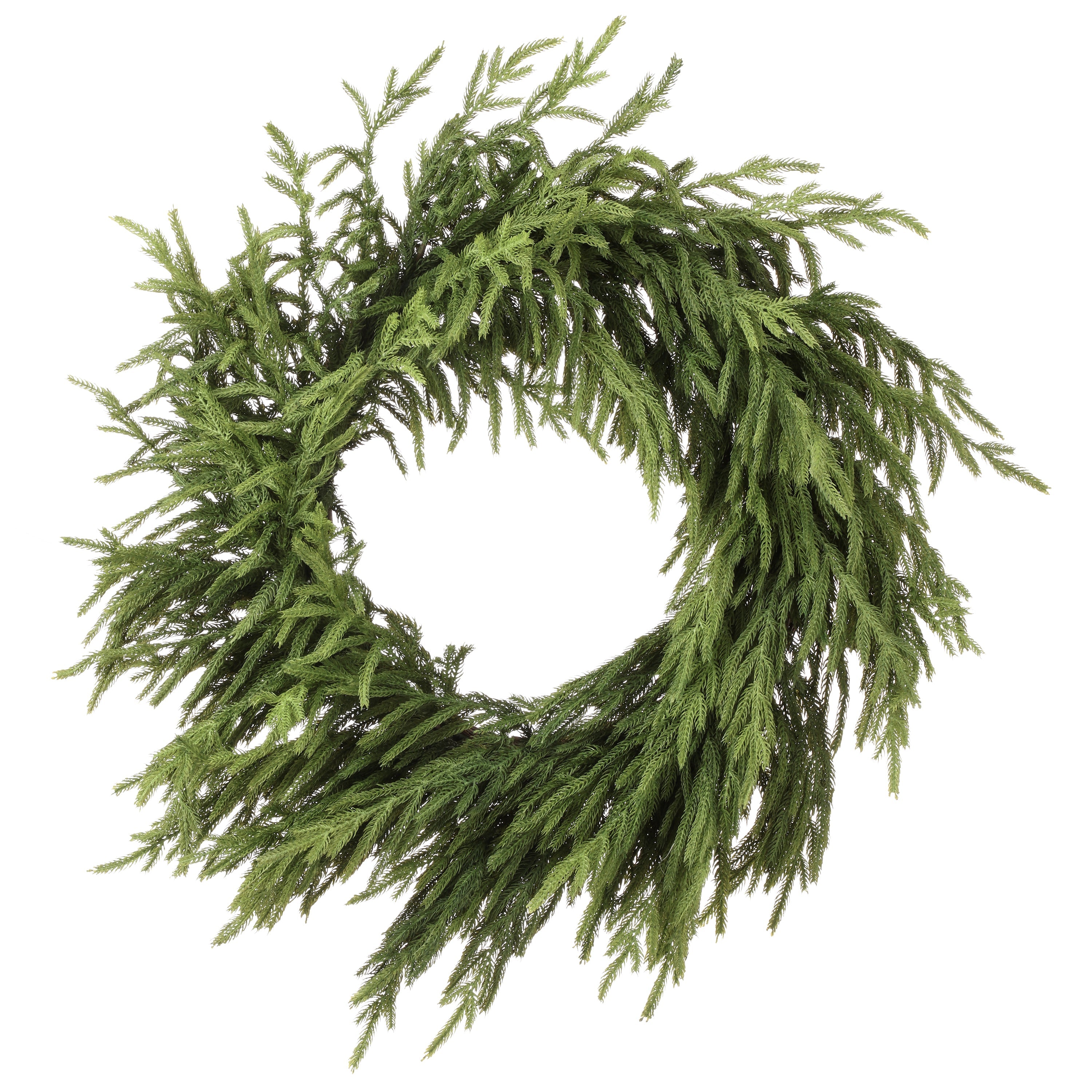 30'' Real Touch Norfolk Pine Christmas Wreath