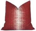 Ikat Pillow Cover in Pomegranate, Peter Dunham Textiles