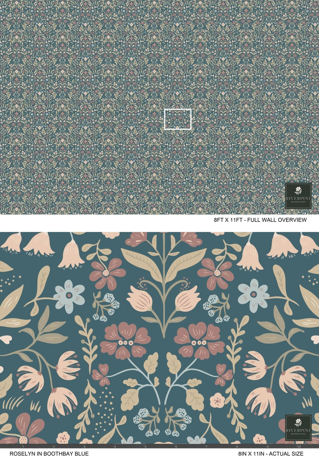 Roselyn in Boothbay Blue