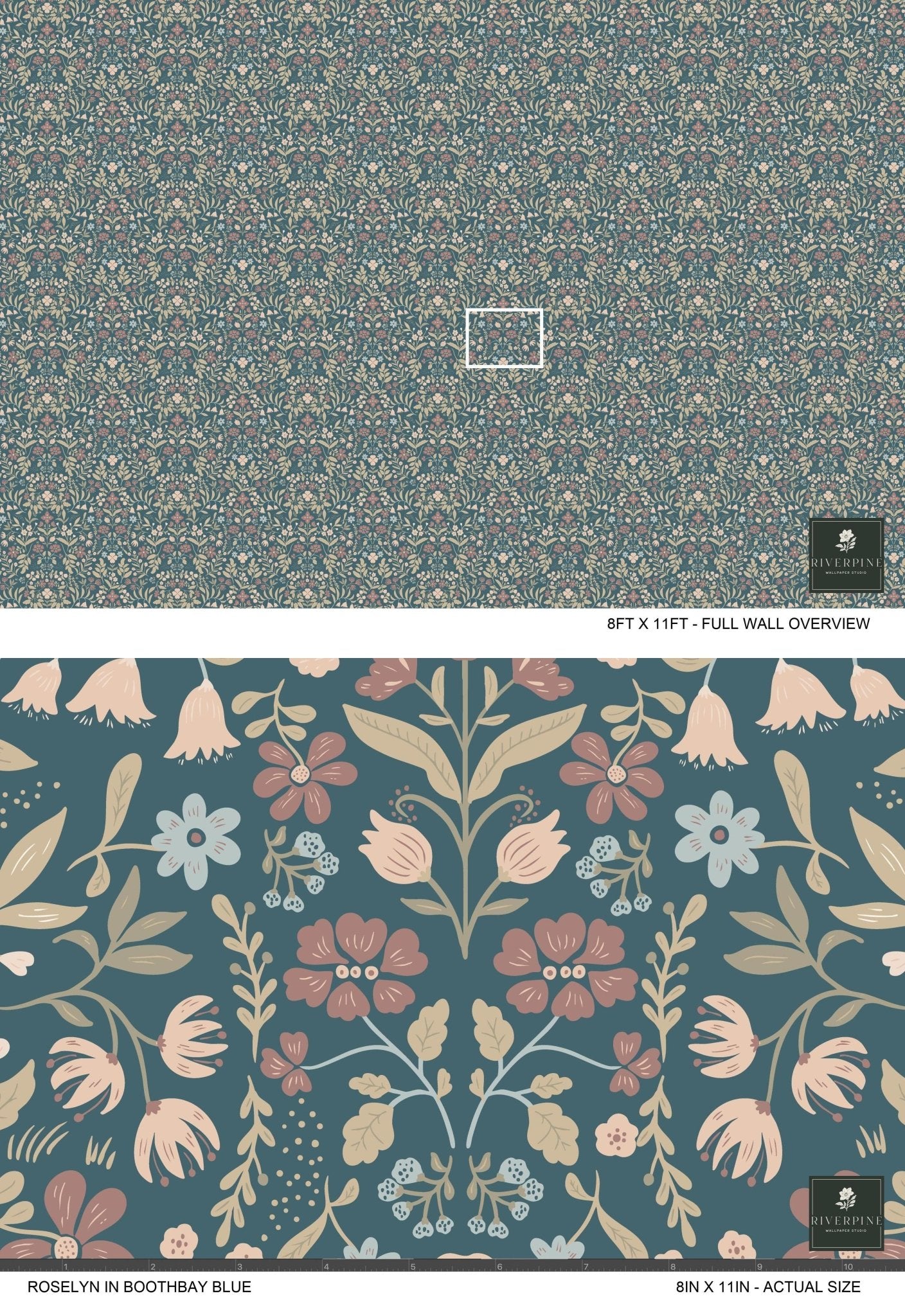 Roselyn in Boothbay Blue