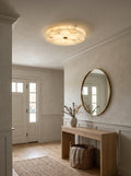Alabaster Round Ceiling Lamp