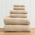 Marbella Cotton Woven-Texture Bath Towel Set