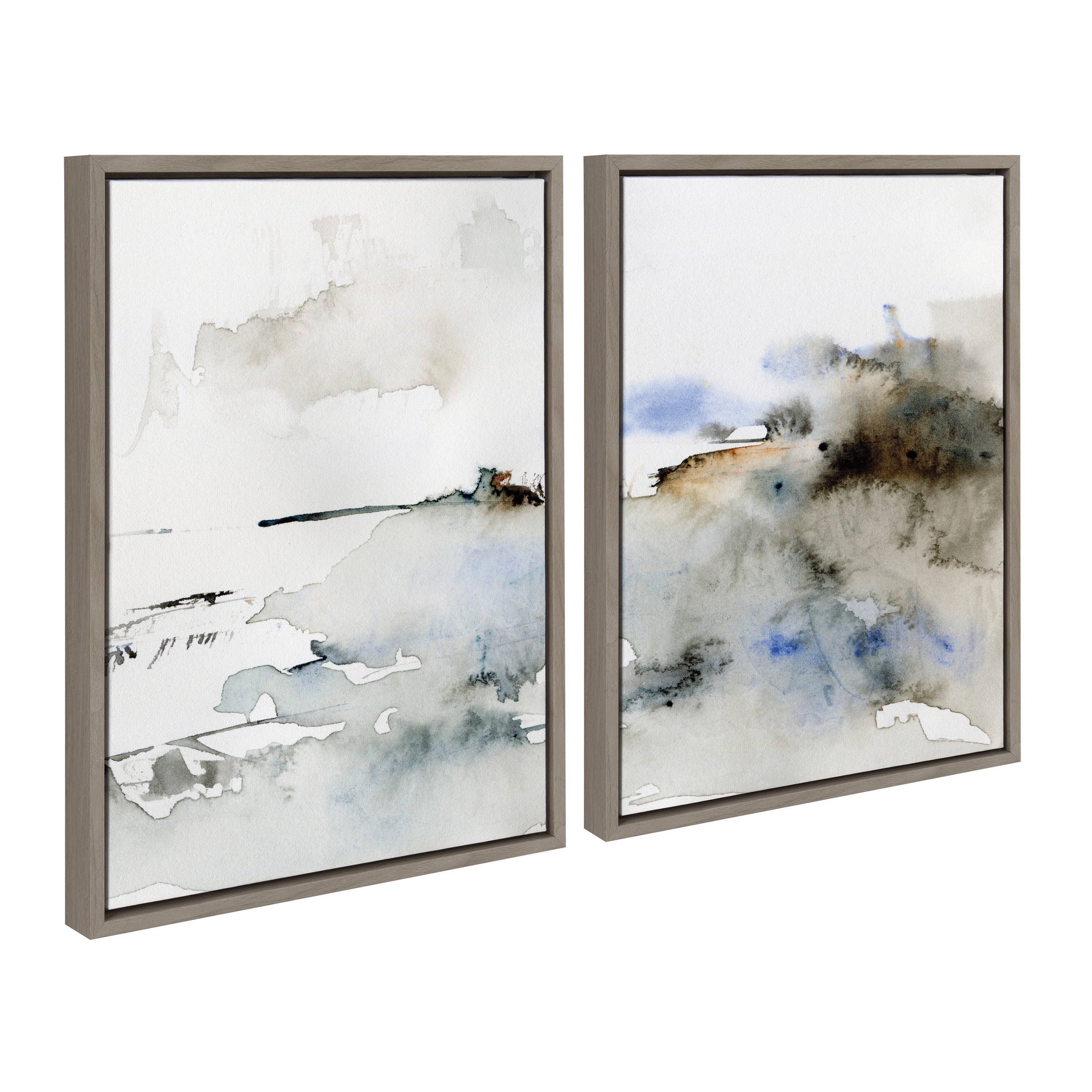 Sylvie Close Your Eyes and Remember 1 Framed Canvas by Maja Mitrovic of Makes My Day Happy
