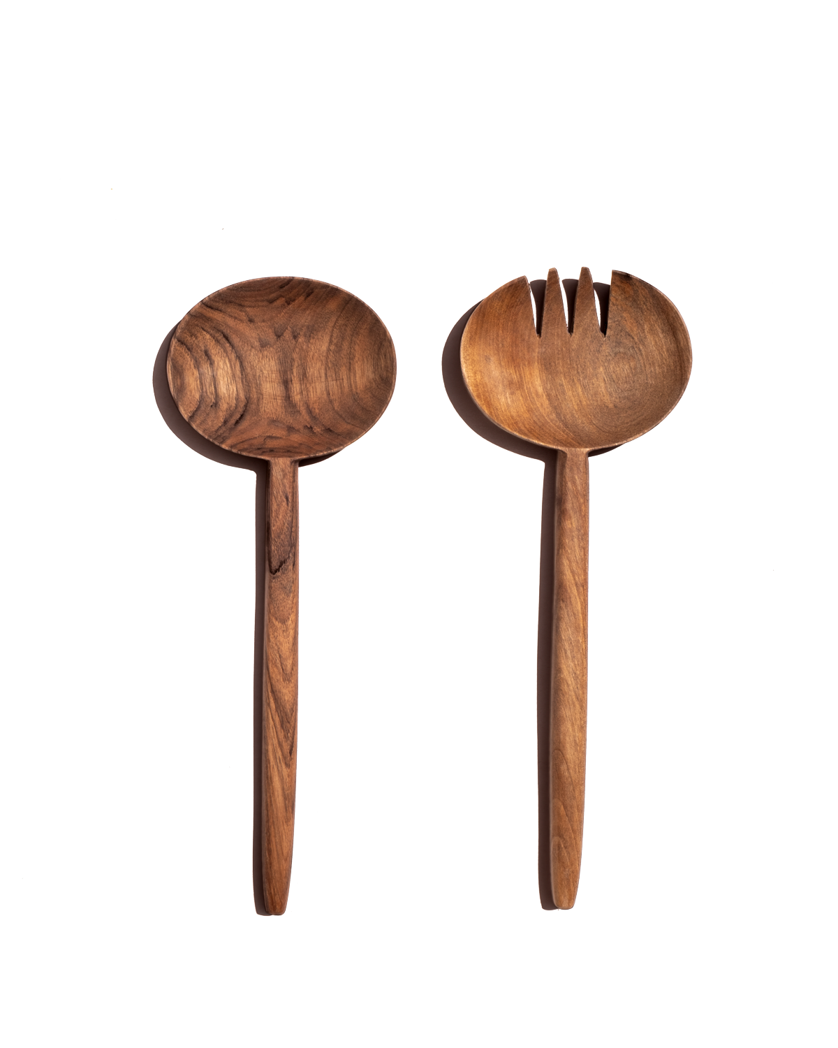 Oval Salad Set Spoons