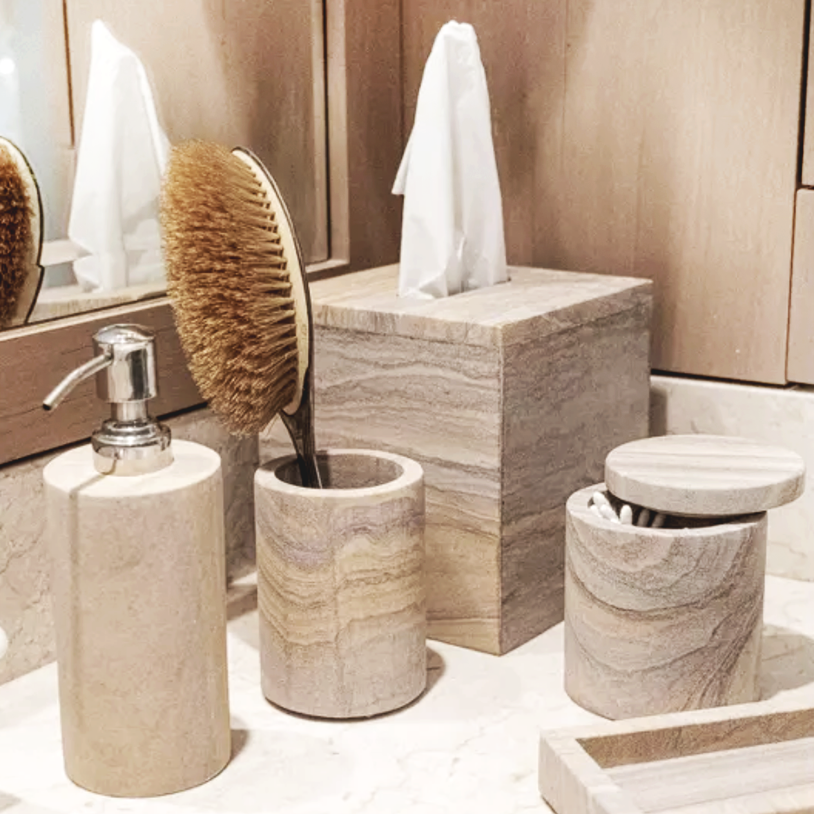 Leo Sandstone Soap Dish