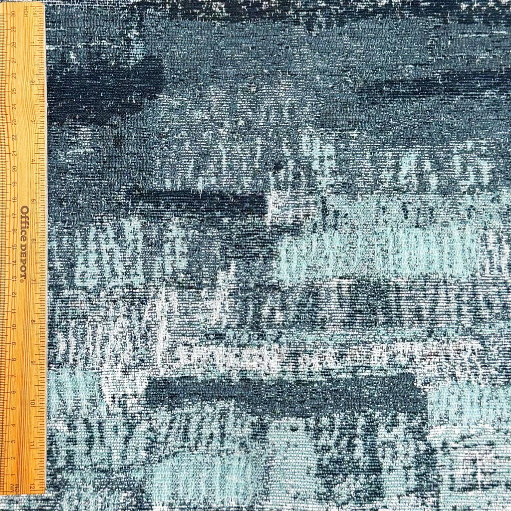 SASHIKO - LANDSCAPE CONTEMPORARY JACQUARD UPHOLSTERY FABRIC BY THE YARD