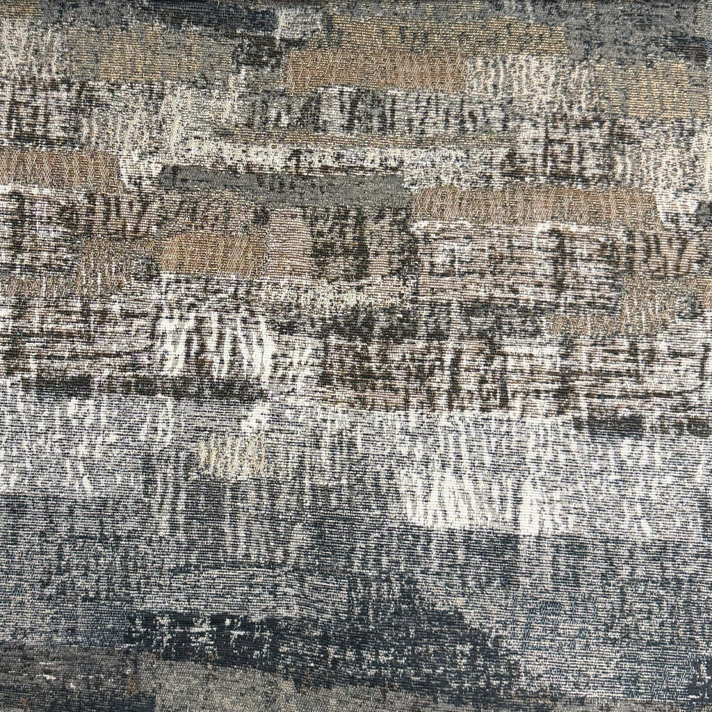 SASHIKO - LANDSCAPE CONTEMPORARY JACQUARD UPHOLSTERY FABRIC BY THE YARD