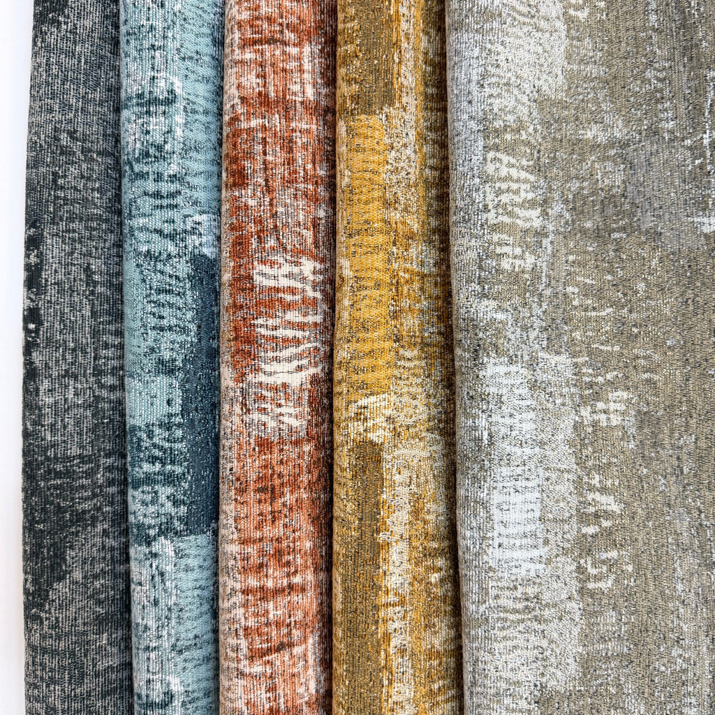 SASHIKO - LANDSCAPE CONTEMPORARY JACQUARD UPHOLSTERY FABRIC BY THE YARD