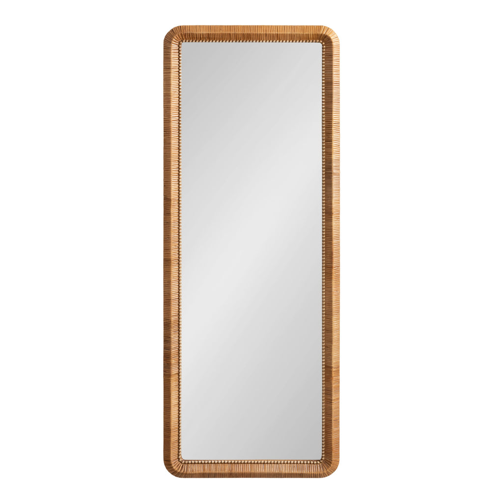 Rahfy Beaded Rectangle Framed Mirror