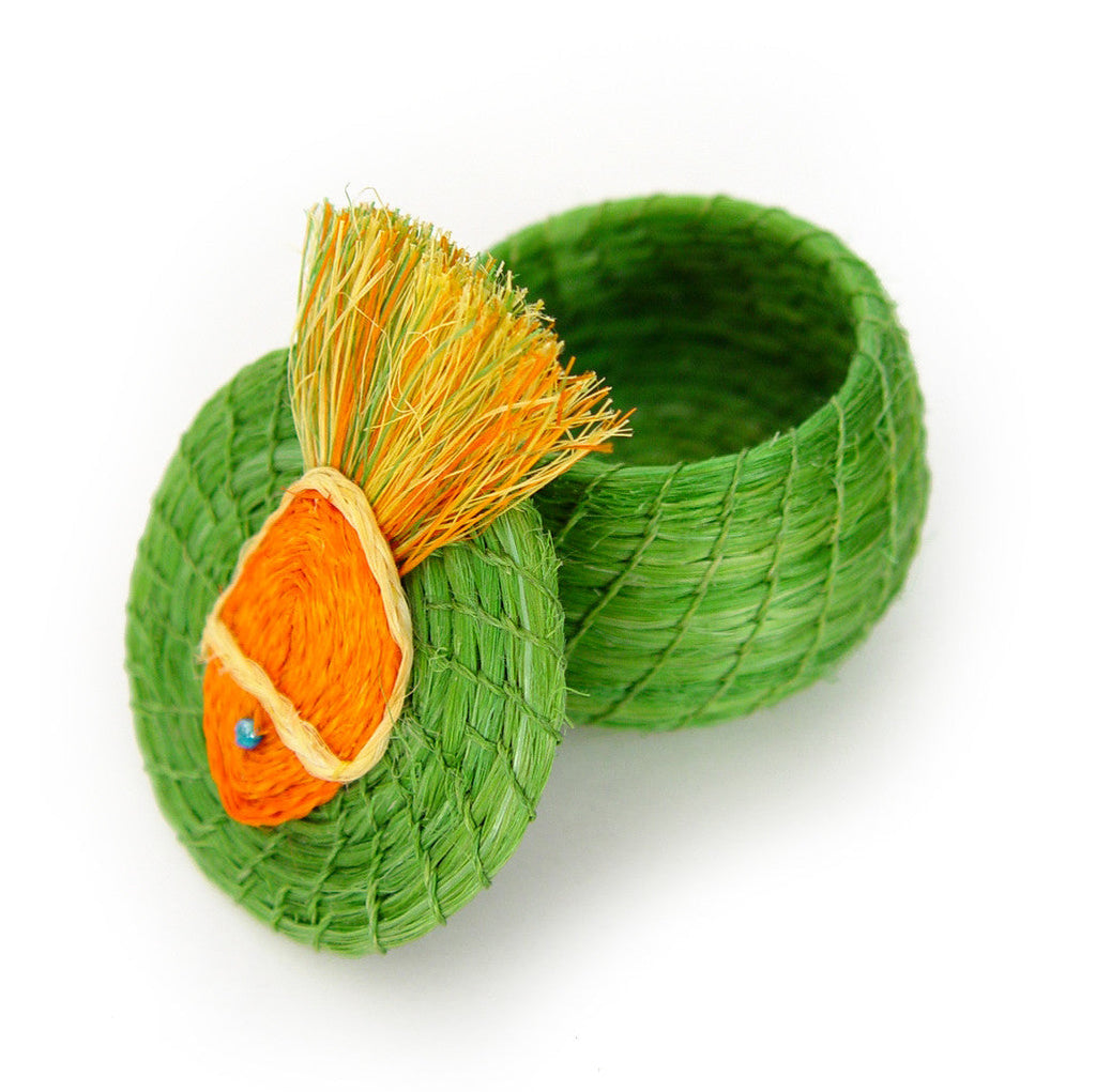 Swimming Fish Tiny Basket