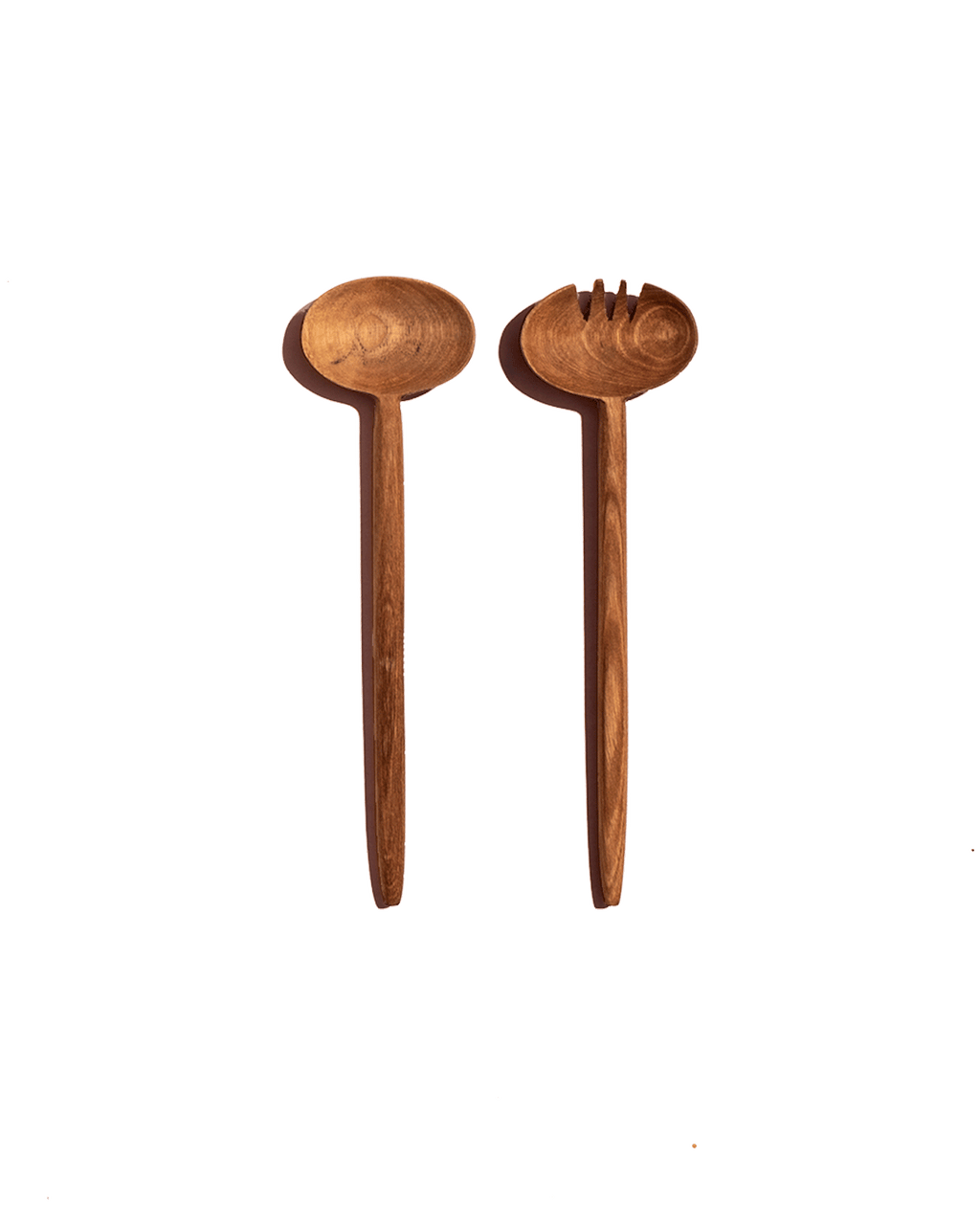 Oval Salad Set Spoons