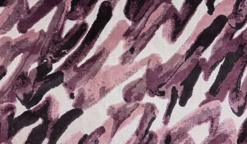 SPARK - MODERN PATTERN CUT VELVET UPHOLSTERY FABRIC BY THE YARD
