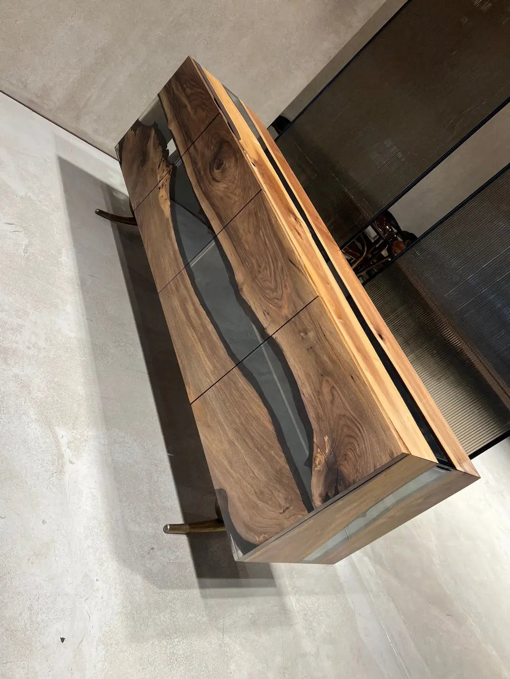 Osso Walnut & Resin Credenza
