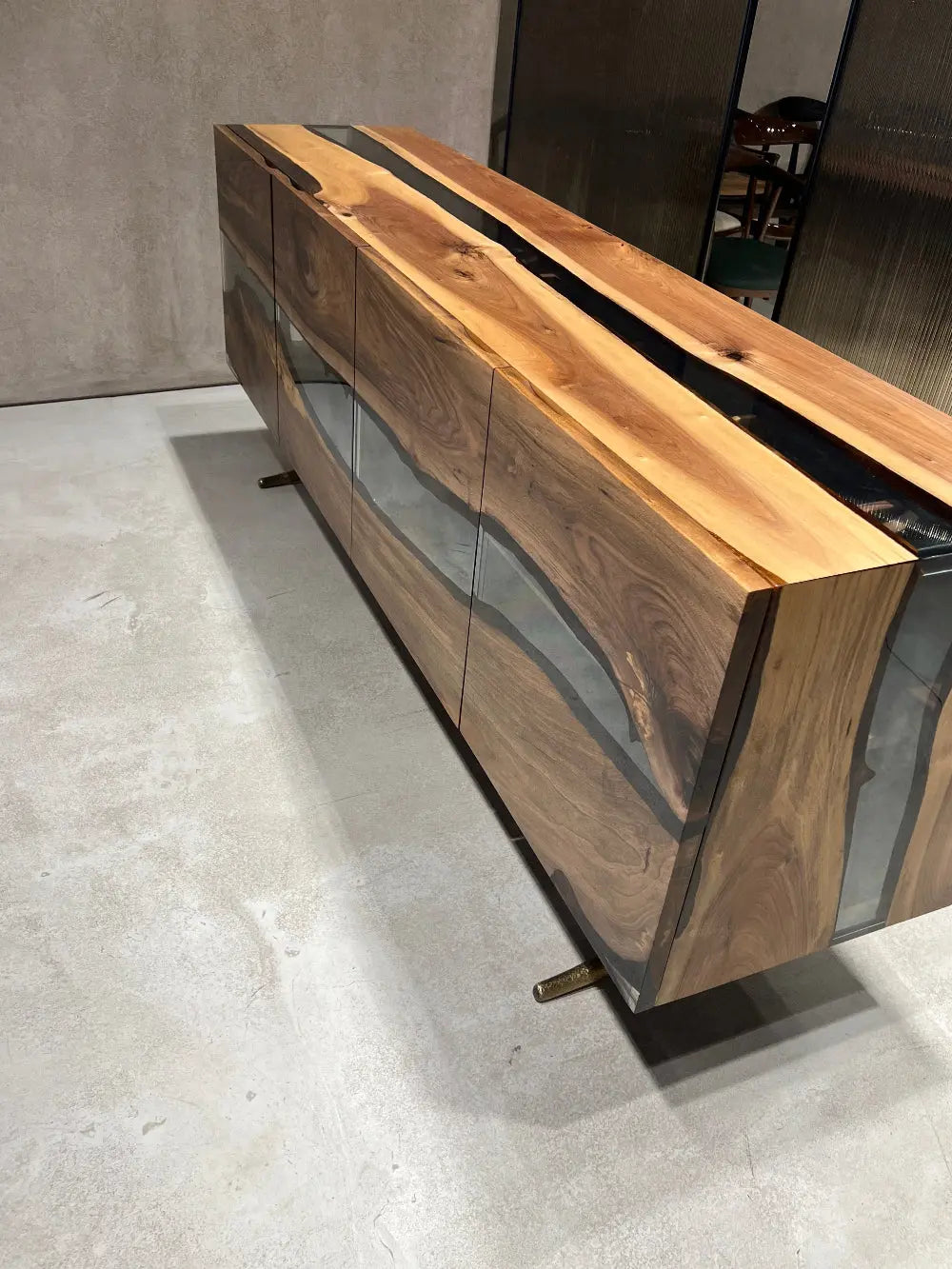 Osso Walnut & Resin Credenza