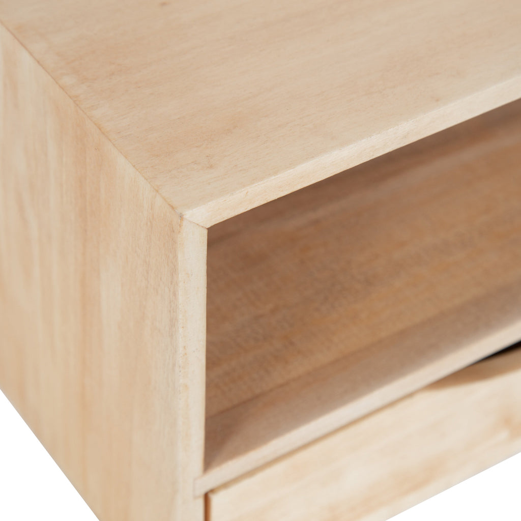 Hutton Floating Wall Shelf with Drawer