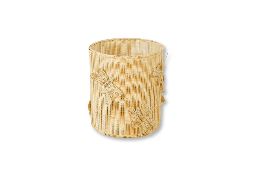 Rattan Flutter Wing Hamper