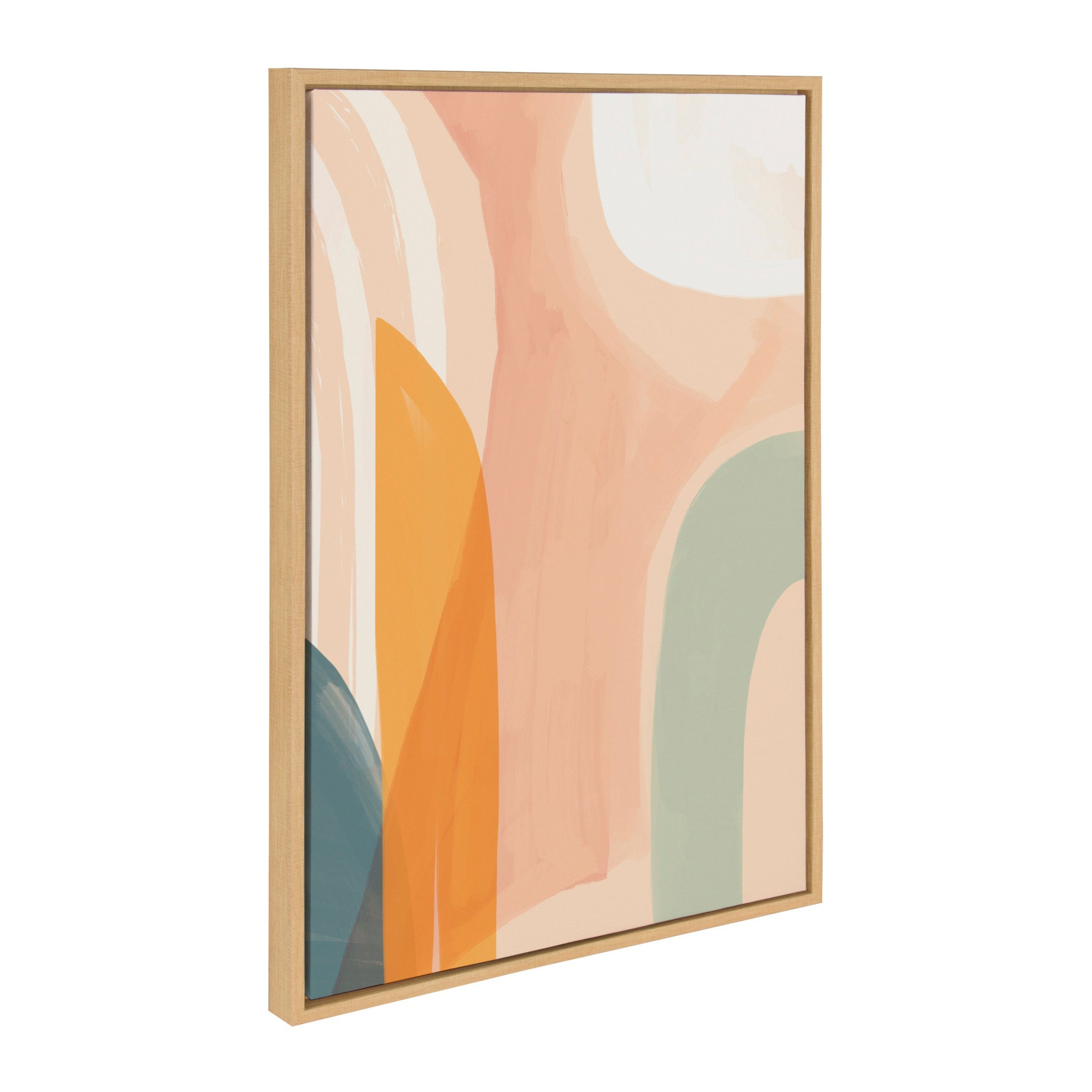 Sylvie Sunrise Over Marrakesh, Teotitlan Valley Study 1 and Teotitlan Valley Study 2 Framed Canvas by Kate Aurelia Holloway
