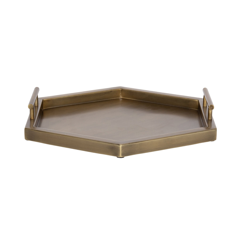 Halsey Hexagon Decorative Tray