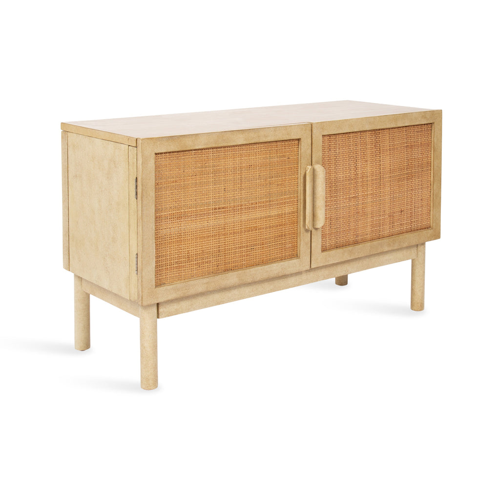 Ori Rattan Console Floor Cabinet