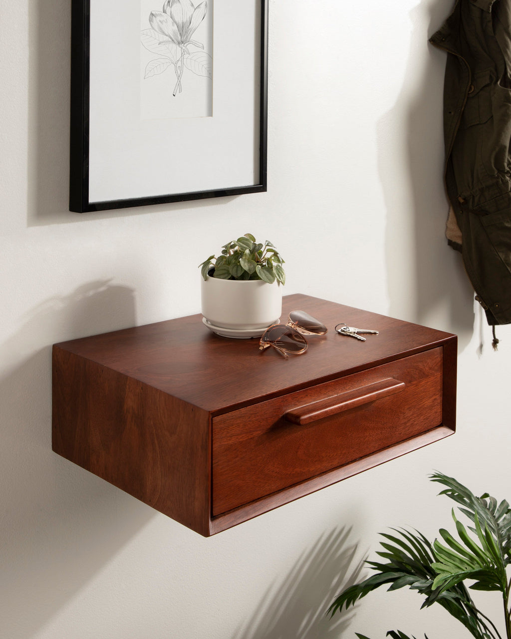 McCutcheon Wood Storage Shelf