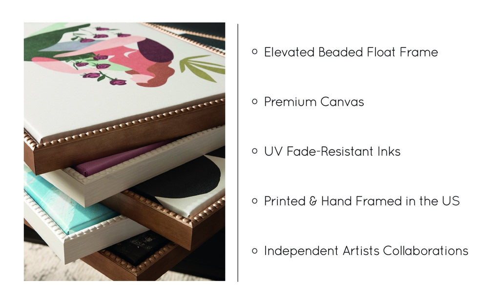 Sylvie Foliage I and Foliage III Framed Canvas Art Set by Nikita Jariwala