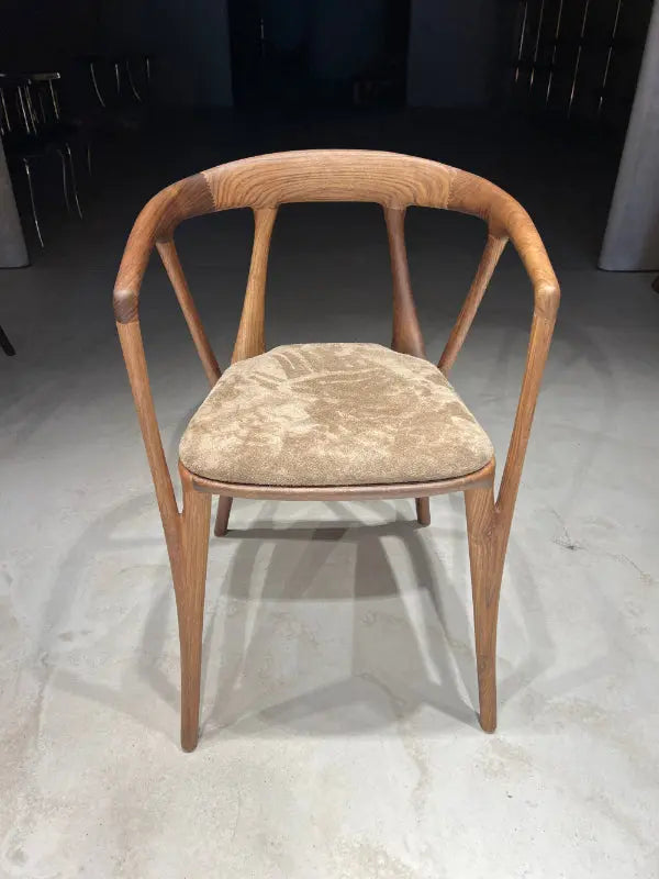 Italian-Style Solid Walnut Dining Chair