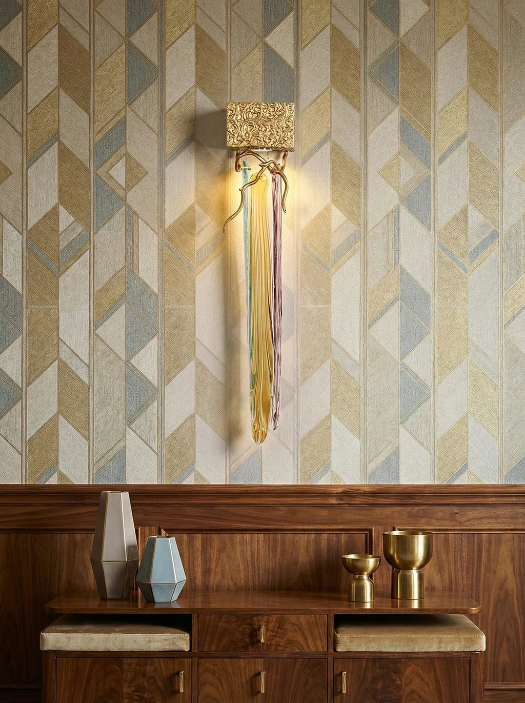 Waterfall Segmented Wall Sconce