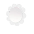 White Acrylic Daisy Mirror