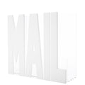 White Acrylic Mail Holder