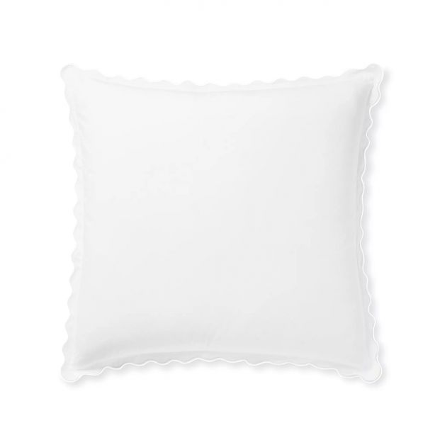 400TC Cotton Sateen Scallop-Embroidery Duvet Cover Set
