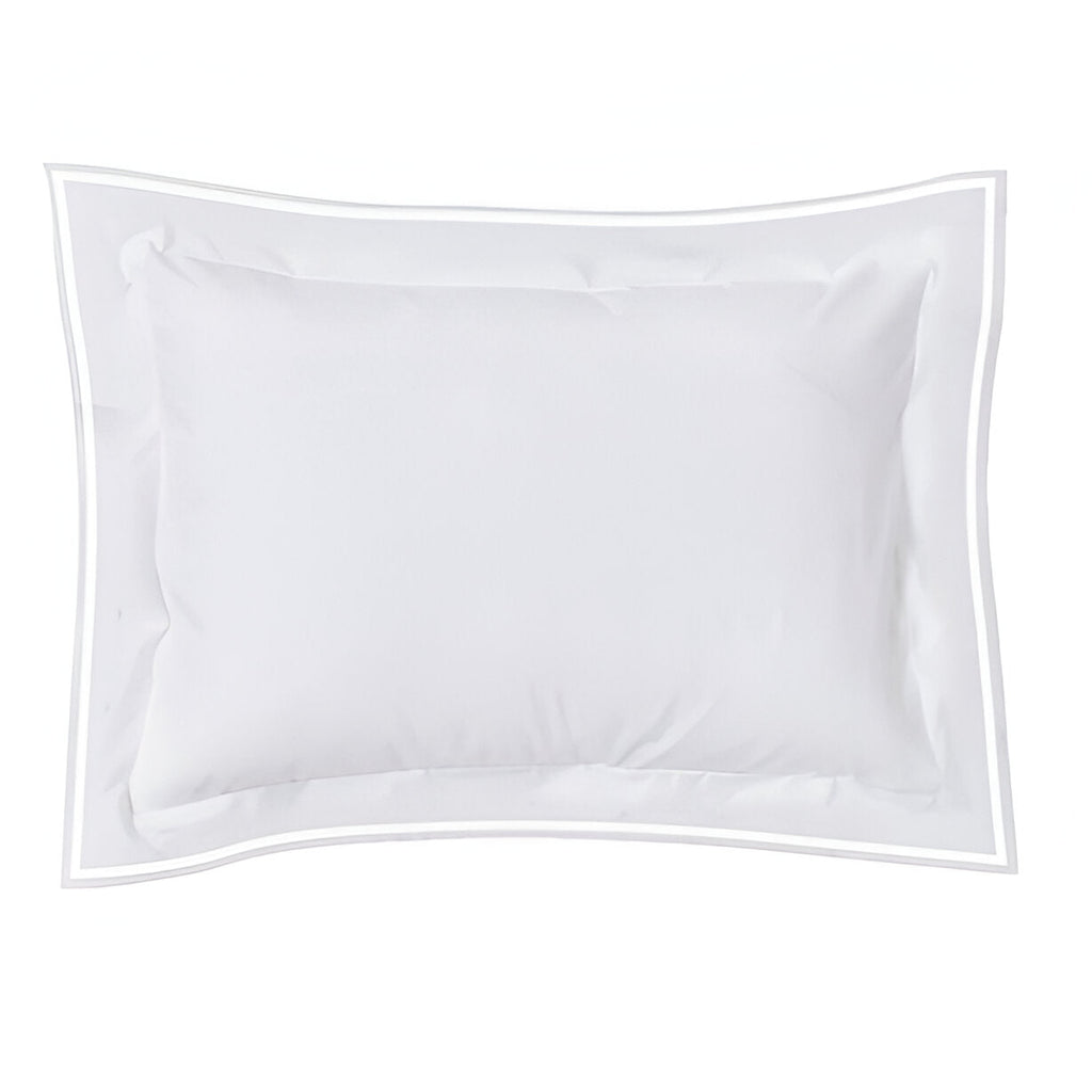 400TC Embroidery Cotton Sateen Solid Duvet Cover Set