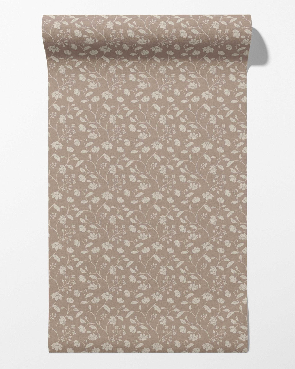 Wild Geranium Wallpaper in Mauve Clay