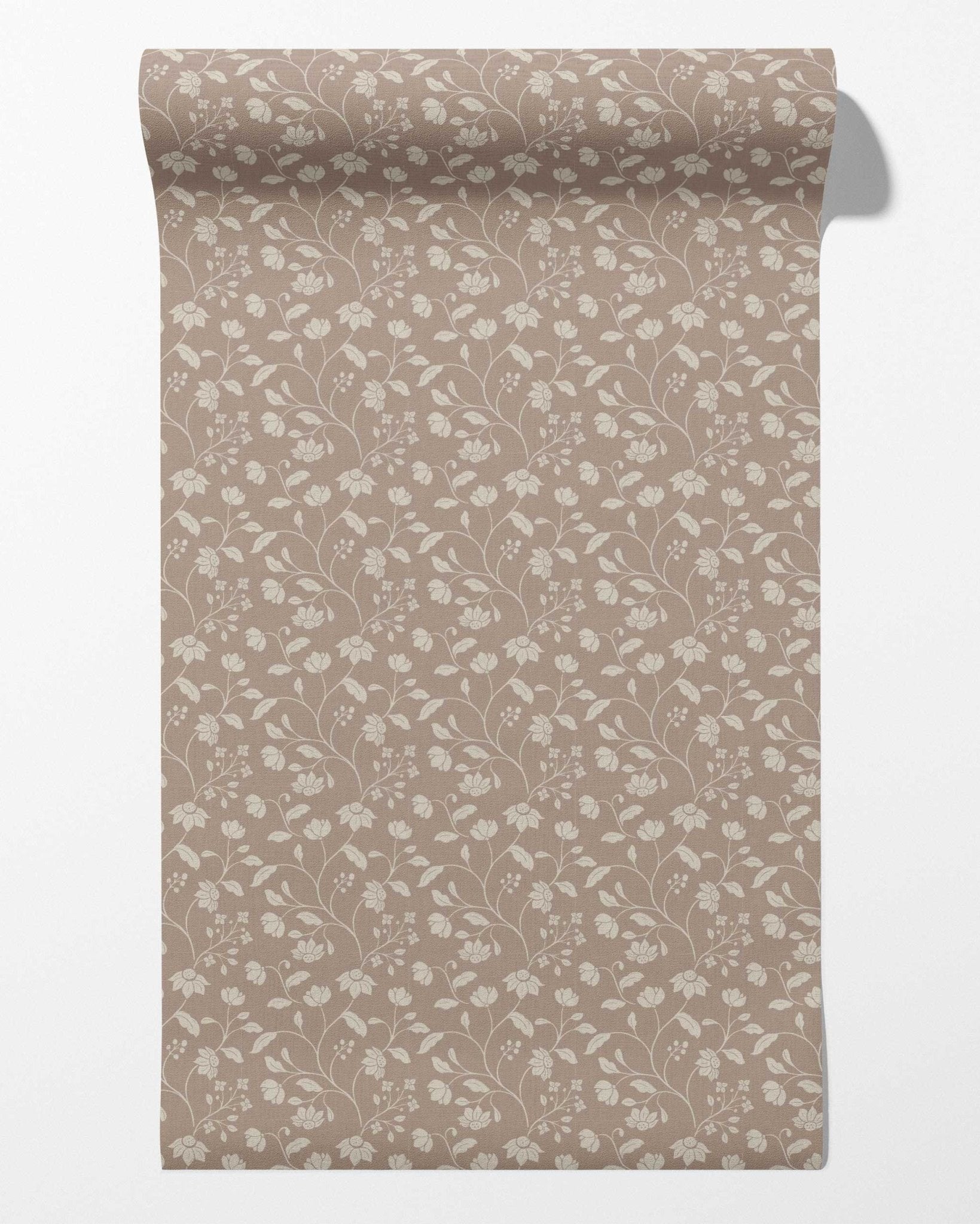Wild Geranium Wallpaper in Mauve Clay