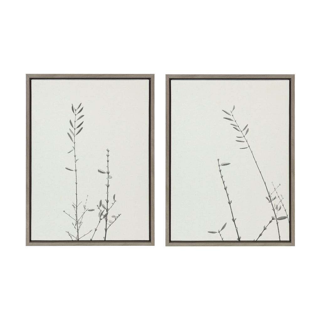 Sylvie Retro Tennessee Botanicals Framed Canvas by Stephanie Klatt