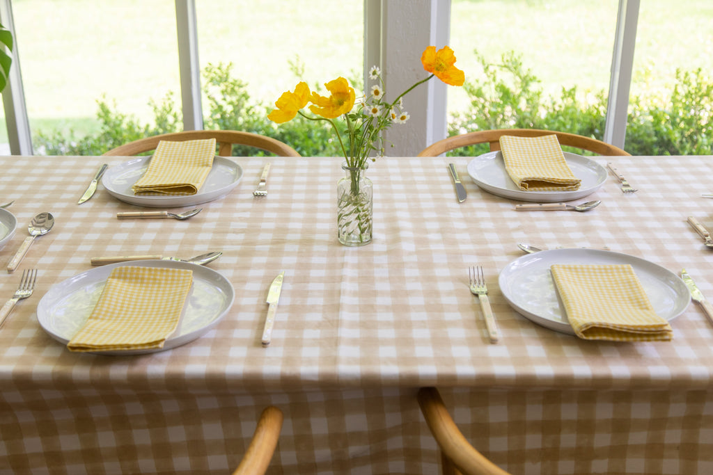 Gingham Napkins