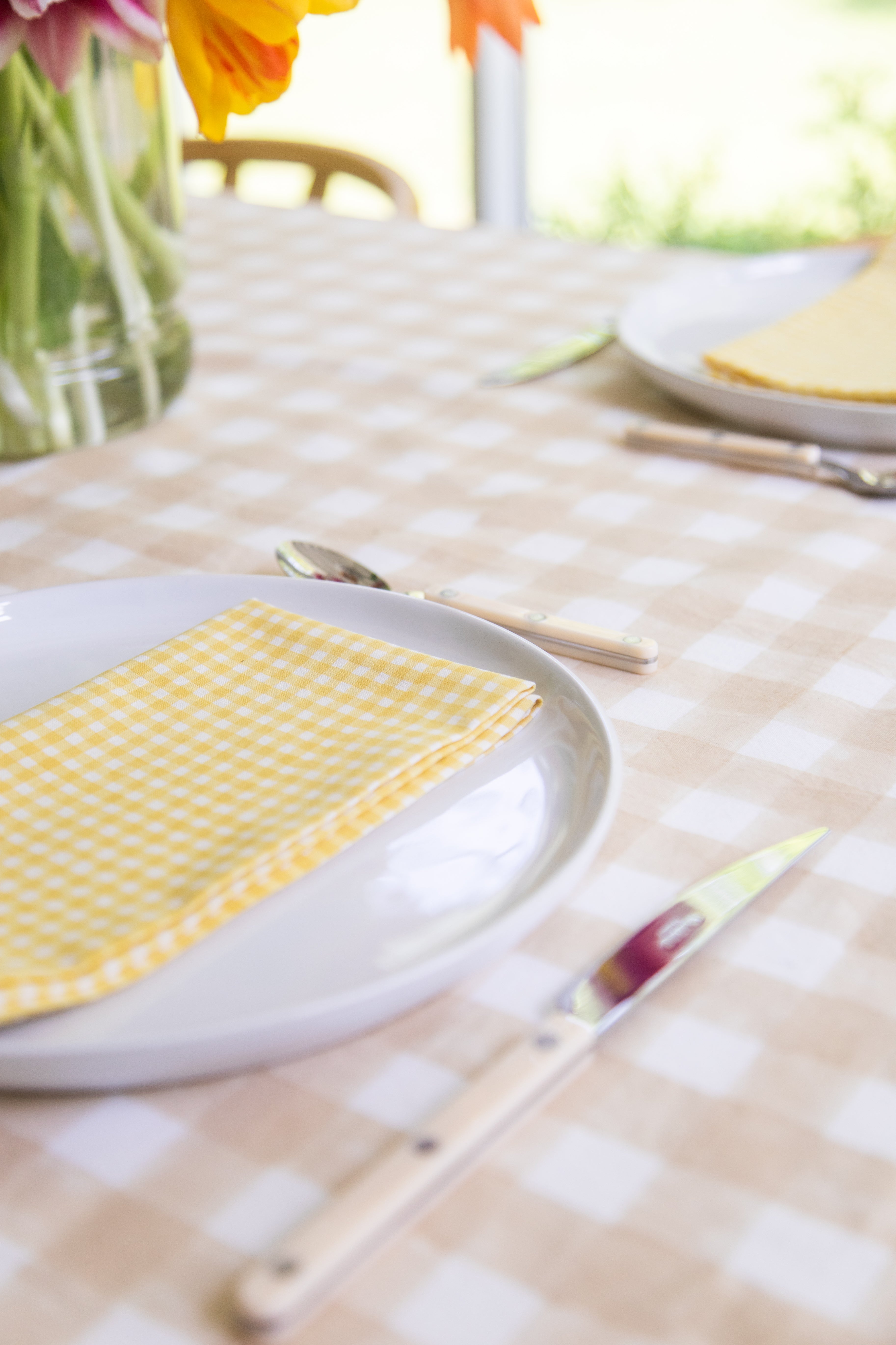 Gingham Napkins