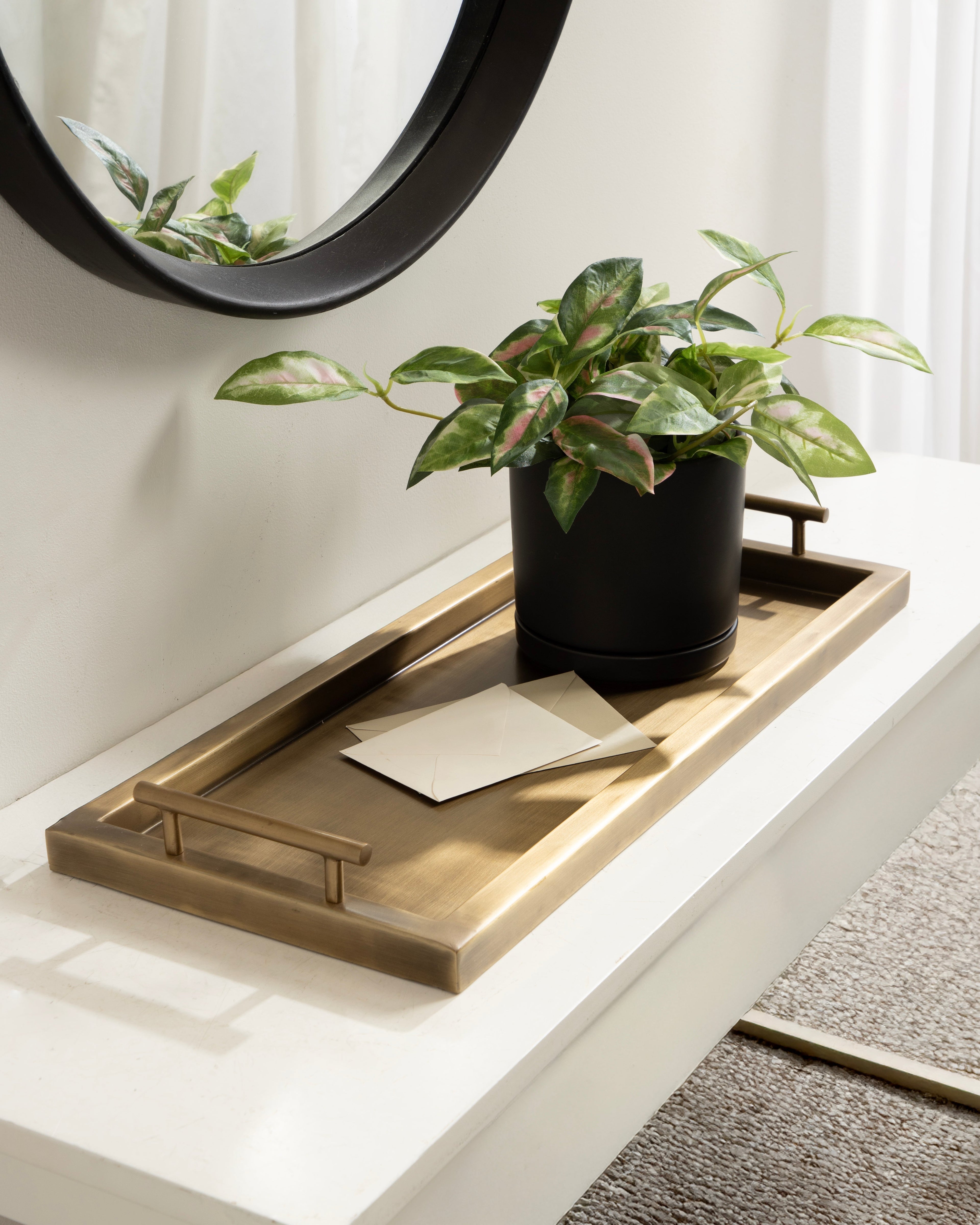 Halsey Rectangle Decorative Tray