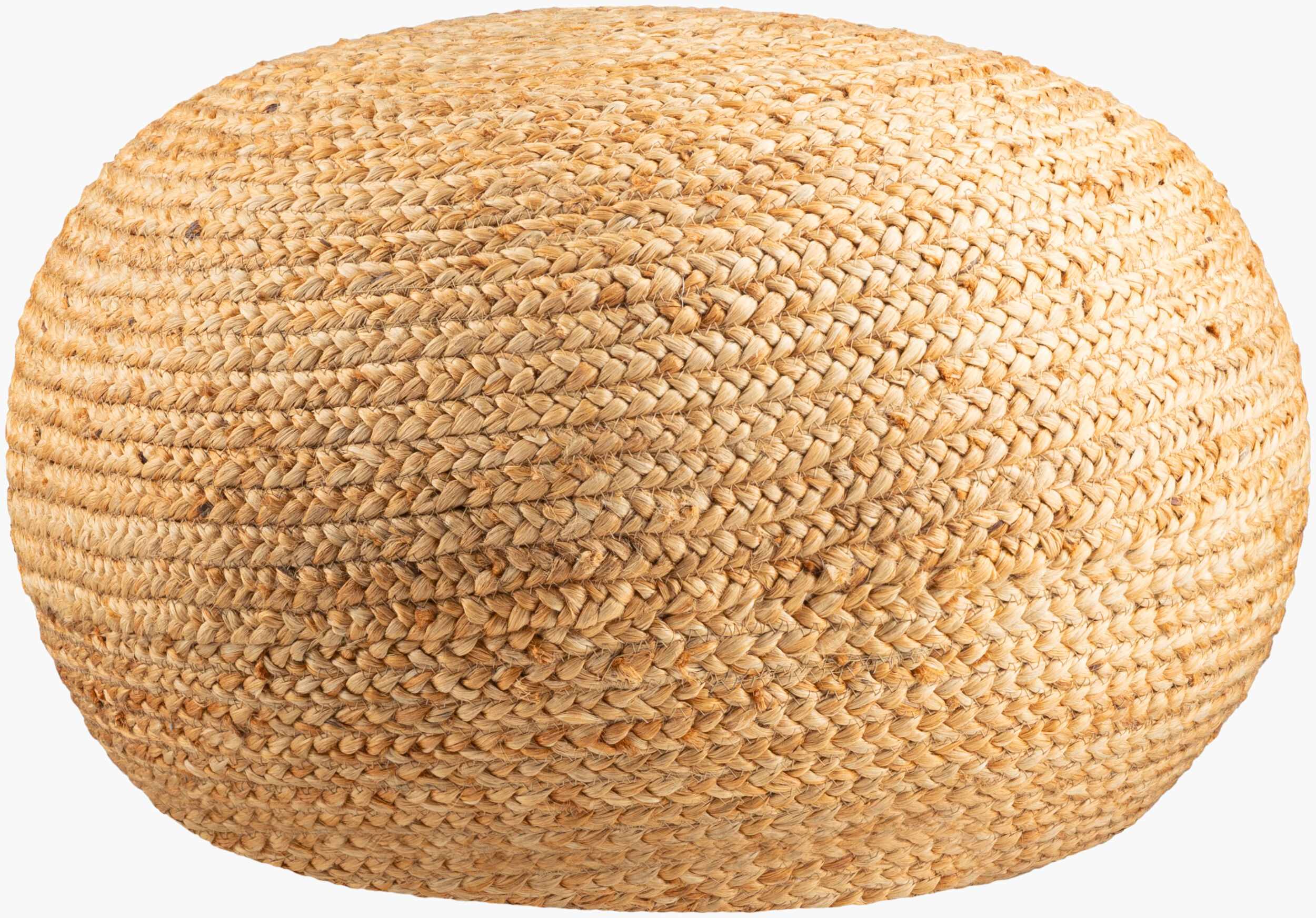 Tintern Jute Knitted Pouf