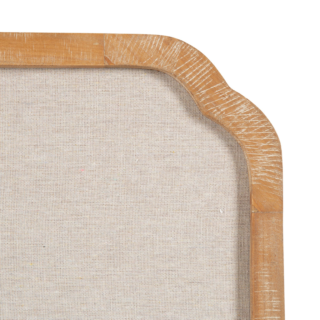 Marston Scalloped Fabric Pinboard